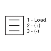 JR Products 12545 Illuminated 12V On/Off Switch - Amber/Brown